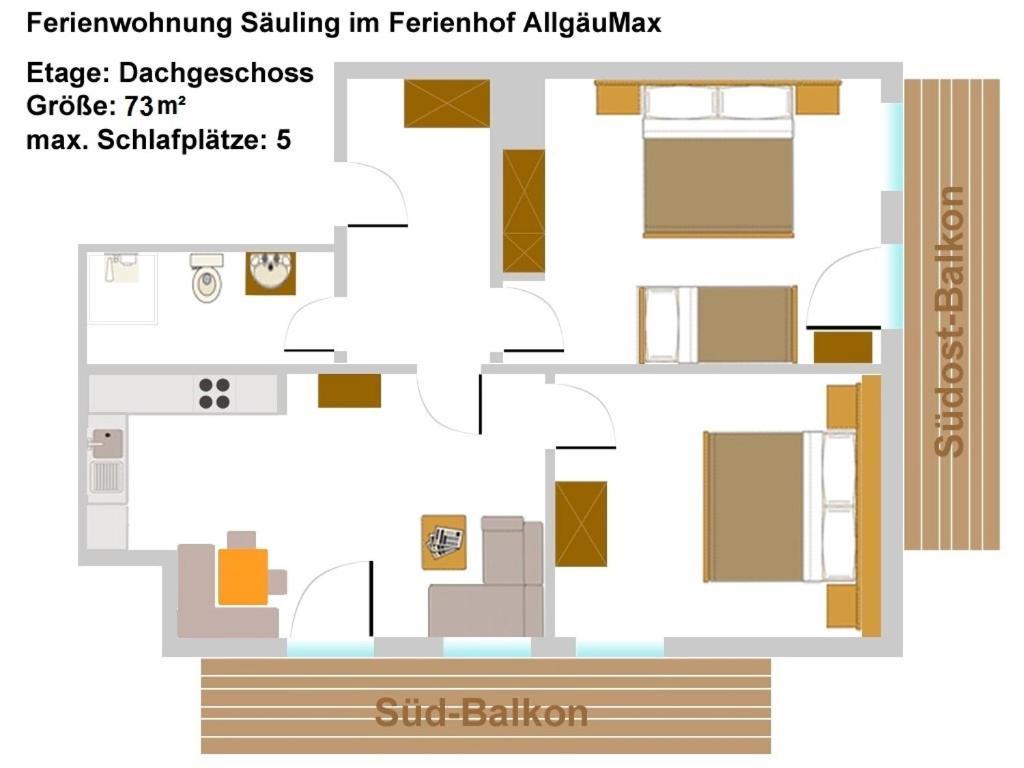 Ferienhof Allgaeumax Füssen Cameră foto